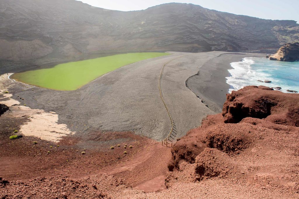 El Lago verde, Lanzarote