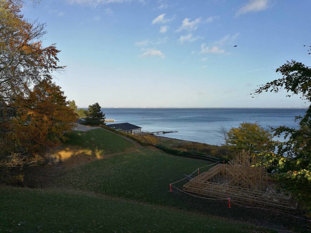 Vista dal giardino, Louisiana Museum of Modern Art, Humlebæk