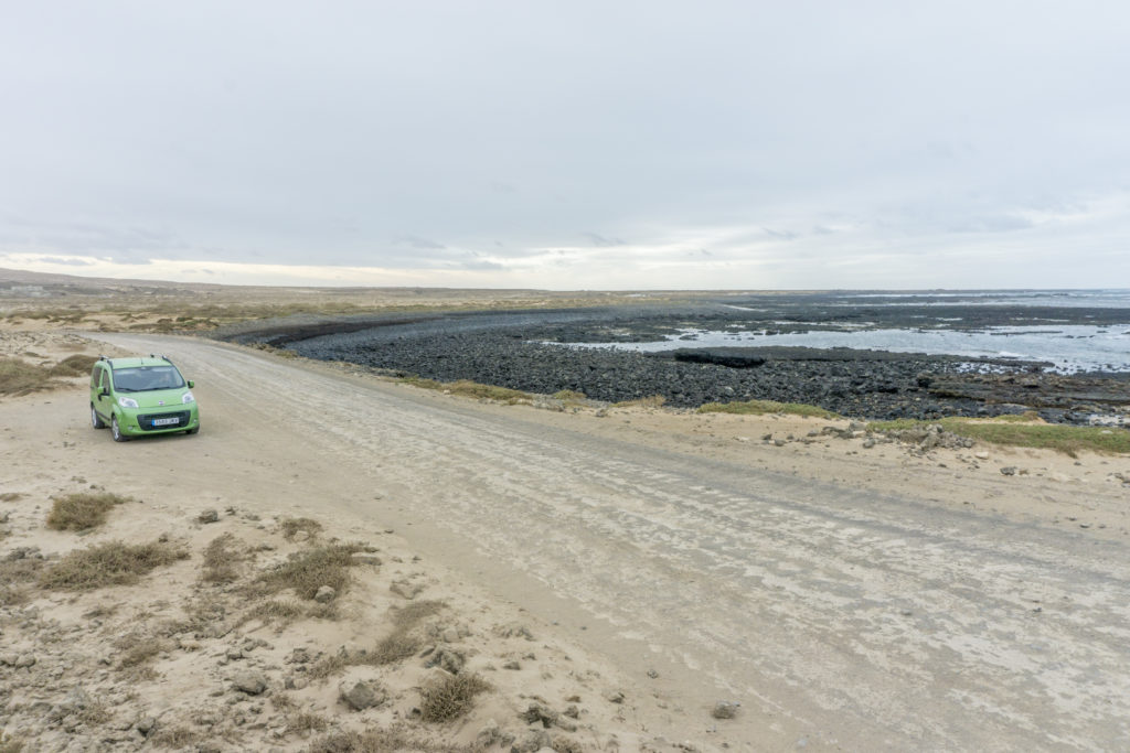 Strada da Playa de Majanicho a Corralejo, Fuerteventura