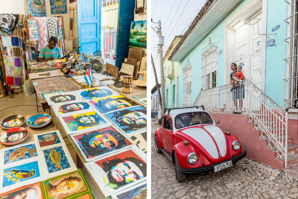 Artisti tra le strade di Trinidad